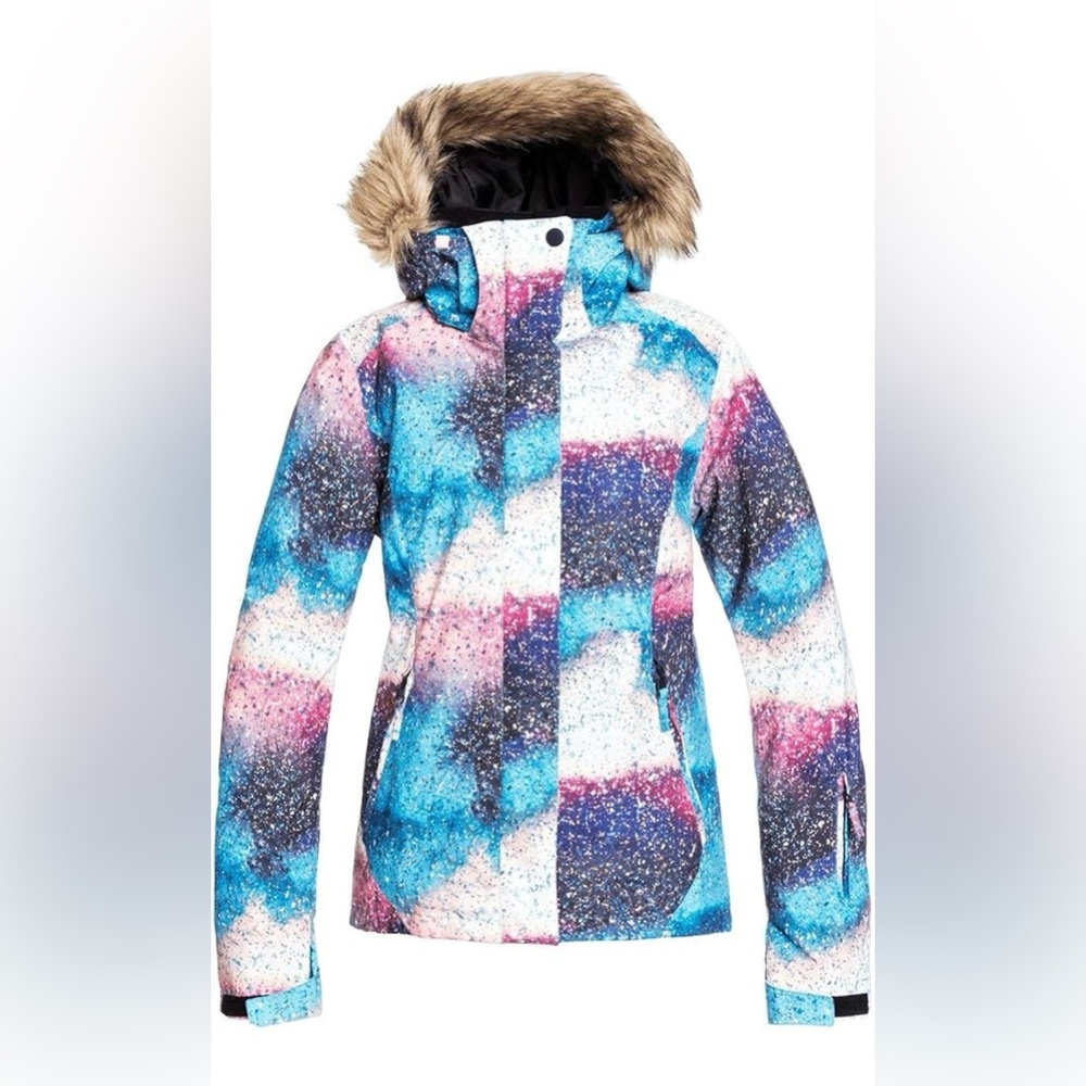 Roxy Jet Ski Snow Jacket True Black Eternal Night XS